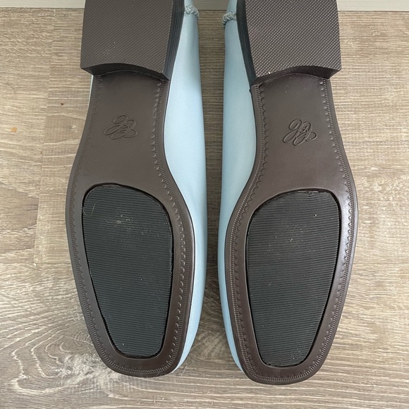 Blue Penny Loafers Modern Flats - Picture 2 of 5